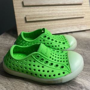 Native Green Kids Sneakers Slip on Shoes